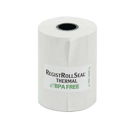 NATIONAL CHECKING National Checking Register Roll 2.25"x80 Ft. 1 Ply White Thermal, PK48 7225-80SP